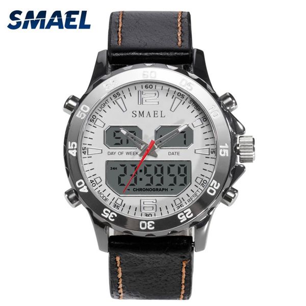 smael sport watches waterproof genuine dual display quartz wristwatchescool man clock fashion smart digital watch led men 12812205, Slivery;brown
smael sport watches waterproof genuine dual display quartz wristwatchescool man clock fashion smart digital watch led men 12812205, Slivery;brown