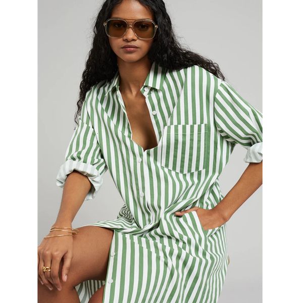 basic casual dresses frnkieshop carla stripe print long sleeve dress autumn fall cotton split long skirt preppy style 230824, Black;gray
basic casual dresses frnkieshop carla stripe print long sleeve dress autumn fall cotton split long skirt preppy style 230824, Black;gray