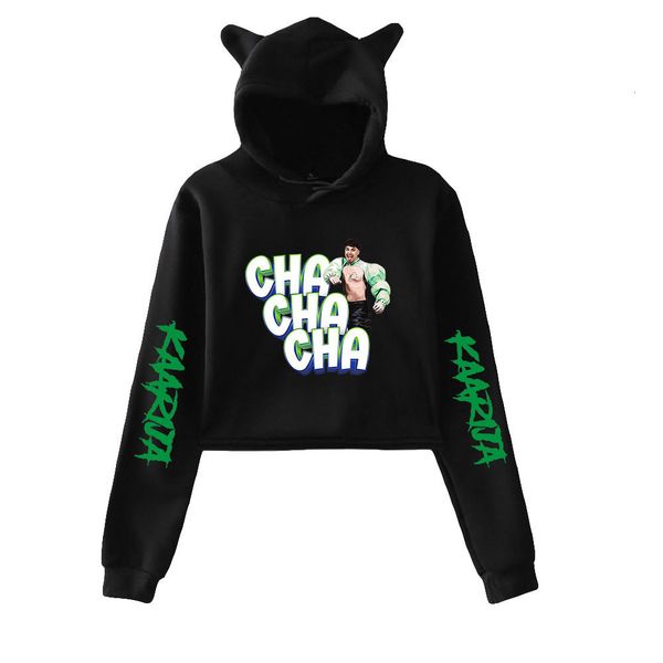 women's hoodies sweatshirts hoodie crop pullovers printing singer for girls cat ear youth streetwear clothes casual 230823, Black
women's hoodies sweatshirts hoodie crop pullovers printing singer for girls cat ear youth streetwear clothes casual 230823, Black