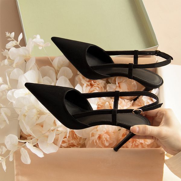 dress shoes 2023 spring and autumn one line buckle with pointed toe women's rear empty banquet shoes 4496 230823, Black
dress shoes 2023 spring and autumn one line buckle with pointed toe women's rear empty banquet shoes 4496 230823, Black