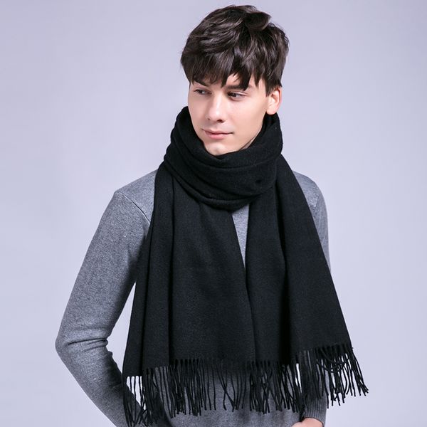 scarves man s winter 100 wool scarf cashmere luxury thicken solid warm shawls and wraps for men pashmina muffler pure 230824, Blue;gray
scarves man s winter 100 wool scarf cashmere luxury thicken solid warm shawls and wraps for men pashmina muffler pure 230824, Blue;gray