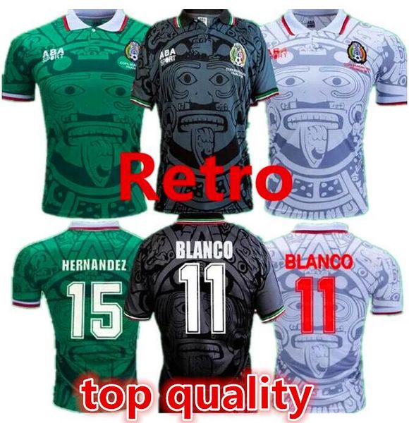 86 94 95 98 06 mexico retro soccer jersey home away football shirts 1998 men's vintage blanco hernandez campos short sleeve sport unifo, Black;yellow
86 94 95 98 06 mexico retro soccer jersey home away football shirts 1998 men's vintage blanco hernandez campos short sleeve sport unifo, Black;yellow