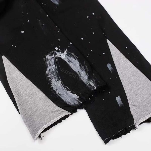 men's jeans mens dept pants sweatpants speckled letter print cotton women's couple loose versatile casual straight autumn pants us, Black
men's jeans mens dept pants sweatpants speckled letter print cotton women's couple loose versatile casual straight autumn pants us, Black