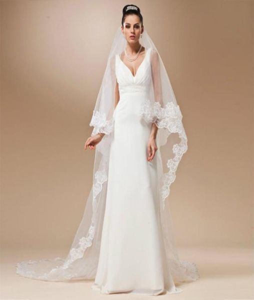 3m one layer lace edge white bridal veil women wedding accessoriesivory catherdal wedding veil long with combe8565394, Black
3m one layer lace edge white bridal veil women wedding accessoriesivory catherdal wedding veil long with combe8565394, Black