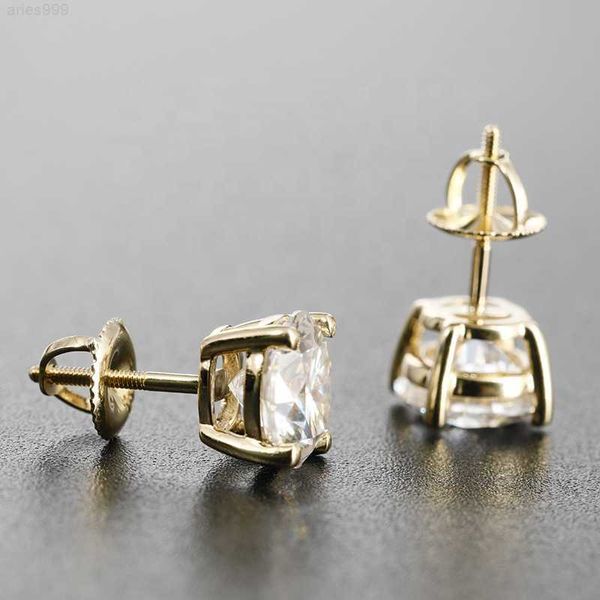 10k real gold 3mm 0.1ct def color vvs clarity moissanite earrings stud for women jewelry, Golden
10k real gold 3mm 0.1ct def color vvs clarity moissanite earrings stud for women jewelry, Golden