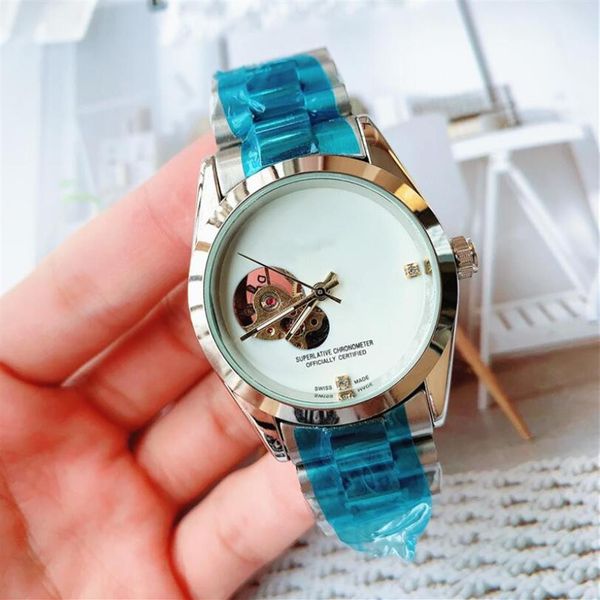 new luxury watch womens mens automatic machinery watches famous brand bracelet watch quality womens watches fashion ladies watch199n, Slivery;brown
new luxury watch womens mens automatic machinery watches famous brand bracelet watch quality womens watches fashion ladies watch199n, Slivery;brown