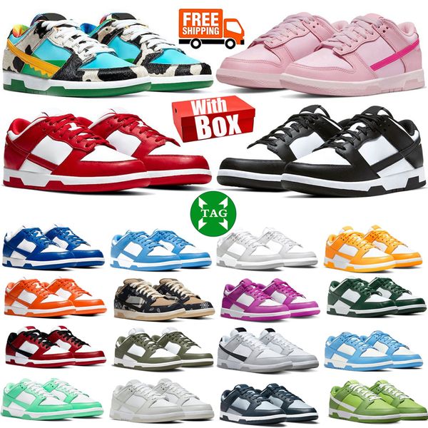 designer casual shoes men women low panda triple pink grey fog brown university red orange medium olive georgetown with box gai sneakers tra, Black
designer casual shoes men women low panda triple pink grey fog brown university red orange medium olive georgetown with box gai sneakers tra, Black