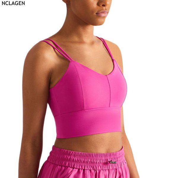 set nclagen sport bra women high support pushup padded crop thin shoulder strap gym underwear workout fitness running brassiere
set nclagen sport bra women high support pushup padded crop thin shoulder strap gym underwear workout fitness running brassiere