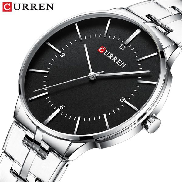 mens classic quartz analog watch curren luxury fashion business wristwatch stainless male sport watches clock relogio masculino2864, Slivery;brown
mens classic quartz analog watch curren luxury fashion business wristwatch stainless male sport watches clock relogio masculino2864, Slivery;brown