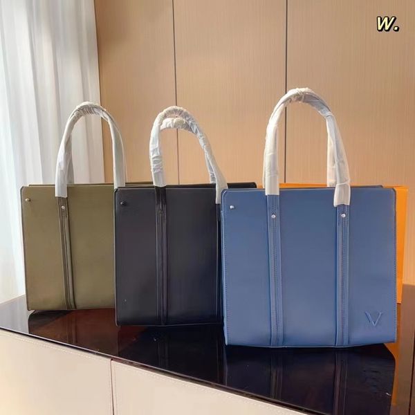 

2023 new briefcase, yellow room brand, men's bag, original hardware, king style, hot style, handbag, computer bag, counter synchronization, size 36, super large capacity