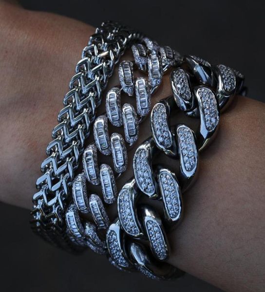 diamonod zircon cuban chain bracelet jewelry set copper gold link chains bracelets wristband hip hop rap fashion for men women wil2473616, Silver
diamonod zircon cuban chain bracelet jewelry set copper gold link chains bracelets wristband hip hop rap fashion for men women wil2473616, Silver