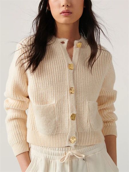 women's jacket solid color 100% wool sweater summer ladies single breasted long sleeve loose elegant temperament pullover 230824, Black;brown
women's jacket solid color 100% wool sweater summer ladies single breasted long sleeve loose elegant temperament pullover 230824, Black;brown