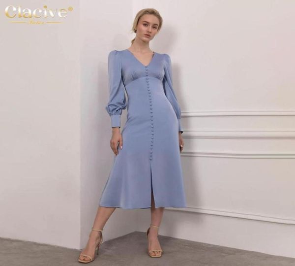casual dresses clacive vneck singlebreasted blue ladies midi dress autumn long sleeve party women elegant slim split3373823, Black;gray
casual dresses clacive vneck singlebreasted blue ladies midi dress autumn long sleeve party women elegant slim split3373823, Black;gray