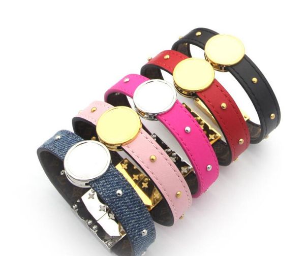 bracelets for men woman designers wrist band leather flower pattern bracelet pearl jewelry with box, Golden;silver
bracelets for men woman designers wrist band leather flower pattern bracelet pearl jewelry with box, Golden;silver