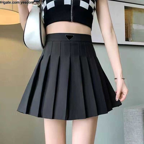 

woman skirts casual dresses designer shorts pleated skirt high waist slim short skirt outwears spring autumn bottoms dress, Black