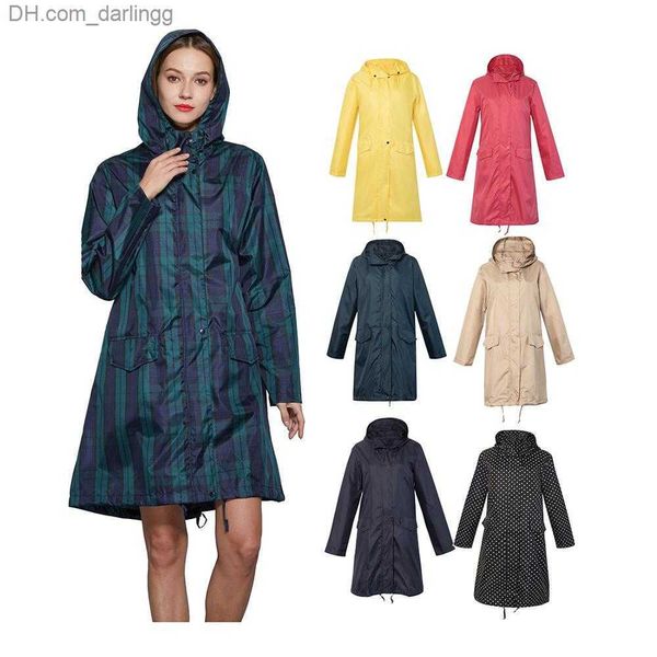 women raincoat breathable portable ladies long raincoat waterproof rain coat women jacket q230824
women raincoat breathable portable ladies long raincoat waterproof rain coat women jacket q230824