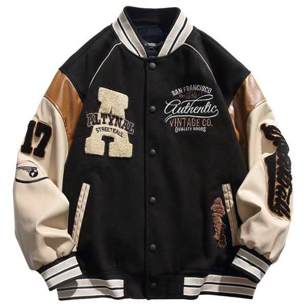 women's tracksuits european and american flocked retro baseball uniform spring autumn loose versatile letter jacket trendy lovers 23082, Gray
women's tracksuits european and american flocked retro baseball uniform spring autumn loose versatile letter jacket trendy lovers 23082, Gray