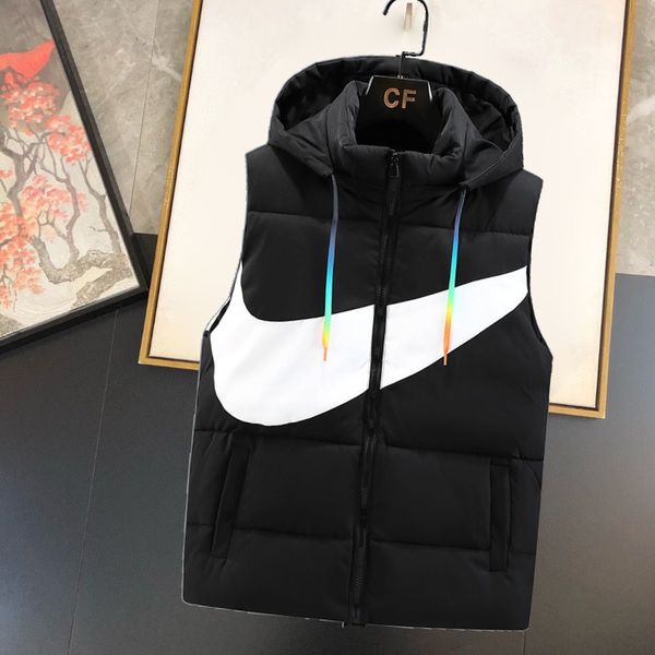 fashion men vest down cotton waistcoat designs mens and women's no sleeveless jacket puffer autumn winter casual coats couples vests ke, Black;white
fashion men vest down cotton waistcoat designs mens and women's no sleeveless jacket puffer autumn winter casual coats couples vests ke, Black;white