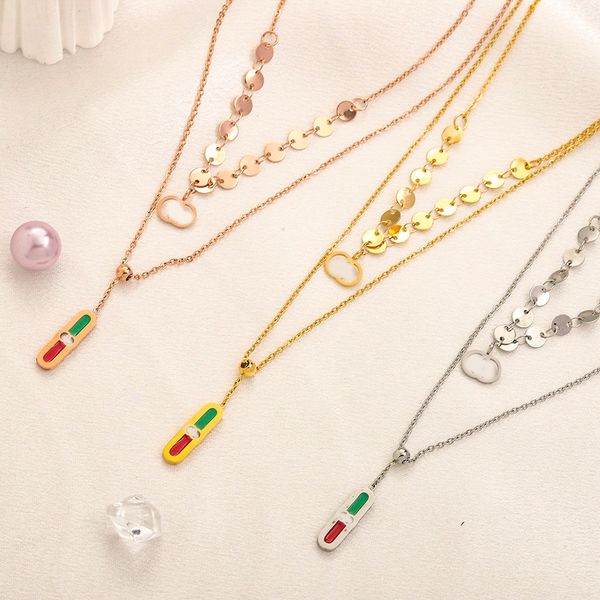new designer pendant necklaces for women elegant double deck chain tassel long pendants necklace highly quality choker chains designer jewel, Silver
new designer pendant necklaces for women elegant double deck chain tassel long pendants necklace highly quality choker chains designer jewel, Silver