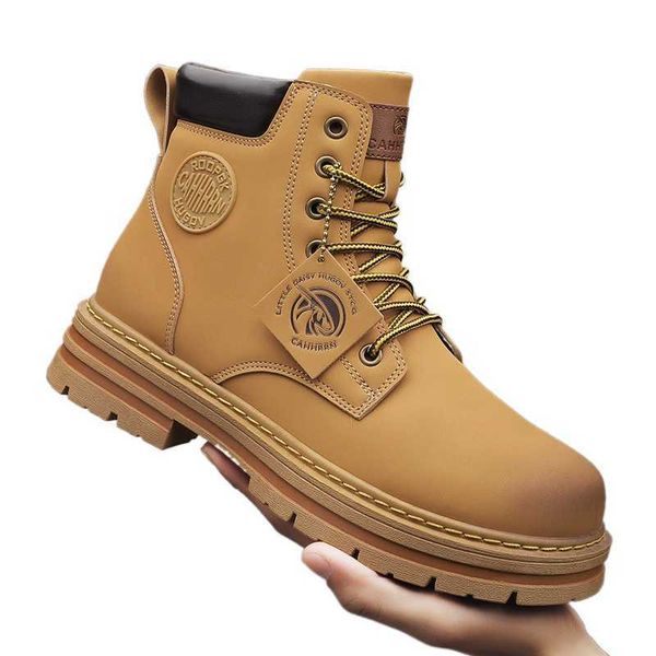 mens martin boots winter ankle men's martin boots outdoor comfortable yellow boots with classic design high men casual shoes choice, Black
mens martin boots winter ankle men's martin boots outdoor comfortable yellow boots with classic design high men casual shoes choice, Black