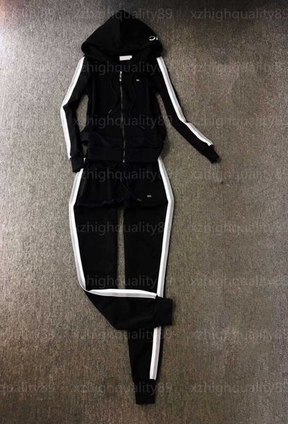 women tracksuit 2 piece suit designer set black sportswear two tone stripe long sleeve hooded jacket loose fit sweatpants designers tracksui, Gray
women tracksuit 2 piece suit designer set black sportswear two tone stripe long sleeve hooded jacket loose fit sweatpants designers tracksui, Gray