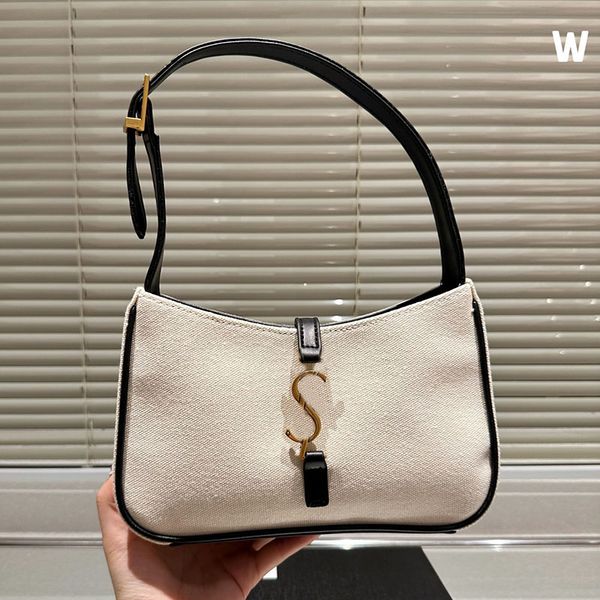 women designer medium two-tone patchwork canvas underarm bag with adjustable leather strap gold letters metal hardware shoulder handbag dail
women designer medium two-tone patchwork canvas underarm bag with adjustable leather strap gold letters metal hardware shoulder handbag dail