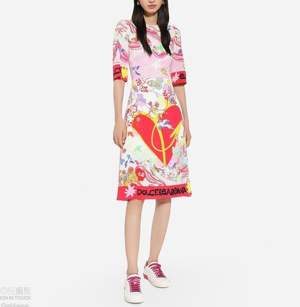 womens dress european fashion red heart magpie bridge printed silk short sleeve mini dress, Black;gray
womens dress european fashion red heart magpie bridge printed silk short sleeve mini dress, Black;gray