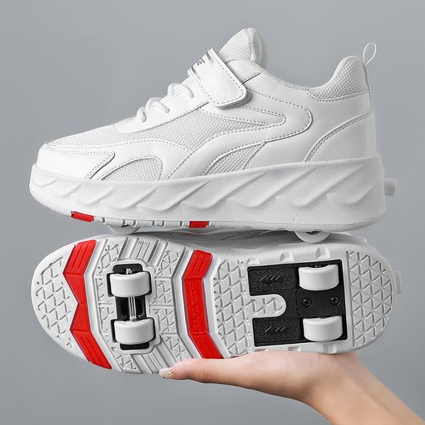 sneakers deformable walking shoes for boys and children automatic single or double wheel pulley students invisible girls shoe 230823, Black;red
sneakers deformable walking shoes for boys and children automatic single or double wheel pulley students invisible girls shoe 230823, Black;red