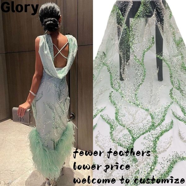 urban dresses glittering backless evening mint green feathers ankle length prom 2023 design formal for eid 230824, White;black
urban dresses glittering backless evening mint green feathers ankle length prom 2023 design formal for eid 230824, White;black