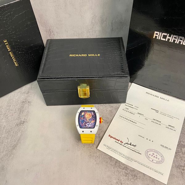 watch designer luxury mens mechanics watches richa milles wristwatch business leisure, Slivery;black
watch designer luxury mens mechanics watches richa milles wristwatch business leisure, Slivery;black