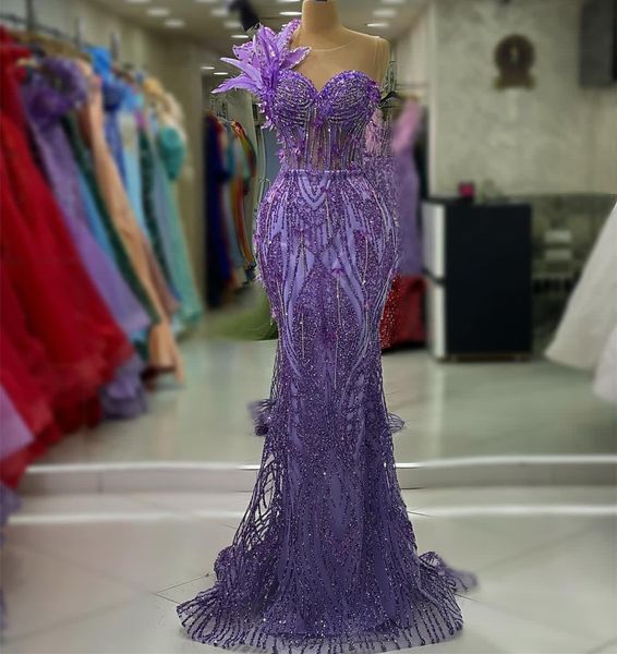 2023 august aso ebi lavender mermaid prom dress crystals beaded evening formal party second reception birthday engagement gowns dresses robe, Black
2023 august aso ebi lavender mermaid prom dress crystals beaded evening formal party second reception birthday engagement gowns dresses robe, Black