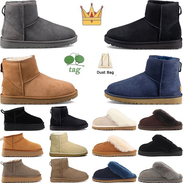 tasman slippers boots designer chestnut fur furry slides shearling tazz mules women men ultra mini platform slip-on shoes suede upper comfor, Black
tasman slippers boots designer chestnut fur furry slides shearling tazz mules women men ultra mini platform slip-on shoes suede upper comfor, Black