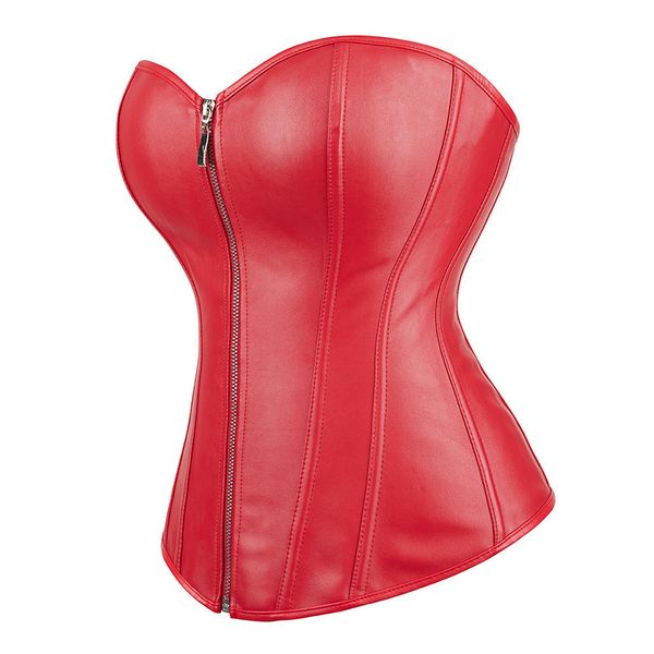 waist tummy shaper corset bustier women vintage style zip faux leather overbust nightclub korsett lingerie strapless 230824
waist tummy shaper corset bustier women vintage style zip faux leather overbust nightclub korsett lingerie strapless 230824
