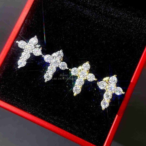 custom moissanite jewelry s925 luxury earings vvs moissanite diamond hip hop earring cross, Golden
custom moissanite jewelry s925 luxury earings vvs moissanite diamond hip hop earring cross, Golden