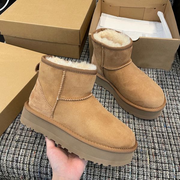 ugglies designer snow ug boots australian women boot tasman bailey chestnut winter buckle fur snow half knee short lady sheepskin and wool i, Black
ugglies designer snow ug boots australian women boot tasman bailey chestnut winter buckle fur snow half knee short lady sheepskin and wool i, Black