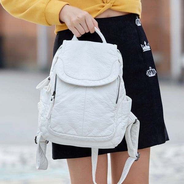 factory wholesale women shoulder bags 3 colors joker solid color leather handbag anti-theft double zipper leisure backpack embossed lychee f
factory wholesale women shoulder bags 3 colors joker solid color leather handbag anti-theft double zipper leisure backpack embossed lychee f