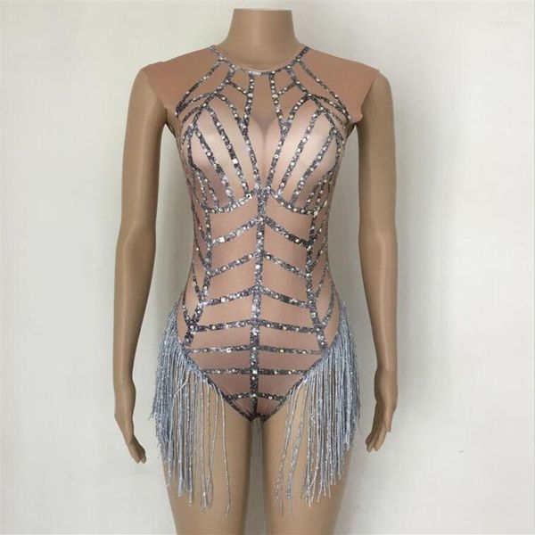stage wear rhinestones silver tassel leotard sleeveless nude clothes women's dance prom outfit nightclub female singer sh278a, Black;red
stage wear rhinestones silver tassel leotard sleeveless nude clothes women's dance prom outfit nightclub female singer sh278a, Black;red