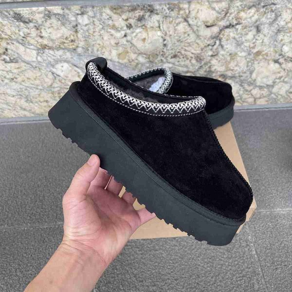 tasman slippers tazz slippers chestnut fur slides sheepskin shearling classic ultra mini platform boot winter mules women men slip-on shoes, Black
tasman slippers tazz slippers chestnut fur slides sheepskin shearling classic ultra mini platform boot winter mules women men slip-on shoes, Black