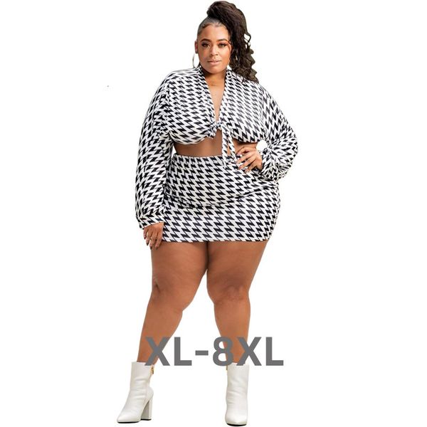 plus size dresses size two piece set women clothing long sleeve bandage high waist mini skirts sets fall clothes whole 3xl 4xl 5xl 6xl 23082, Black
plus size dresses size two piece set women clothing long sleeve bandage high waist mini skirts sets fall clothes whole 3xl 4xl 5xl 6xl 23082, Black