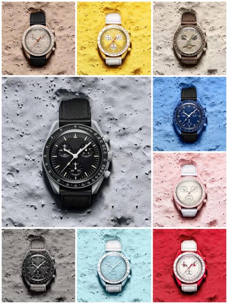 moon watch mens designer watches air king bioceramic moonswatches luxury ceramic planet movement montre limited edition master wristwatches, Slivery;brown
moon watch mens designer watches air king bioceramic moonswatches luxury ceramic planet movement montre limited edition master wristwatches, Slivery;brown