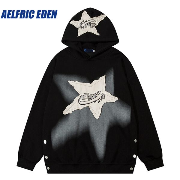men's tracksuits aelfric eden irregular star applique hoodie sweatshirt men y2k harajuku casual hip hop loose cotton streetwear hooded, Gray
men's tracksuits aelfric eden irregular star applique hoodie sweatshirt men y2k harajuku casual hip hop loose cotton streetwear hooded, Gray
