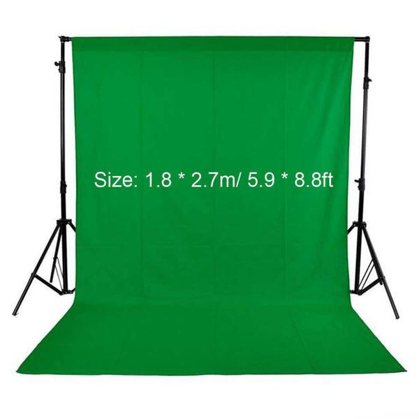 Image of Background Material Pography Studio Sn Non-Woven Fabric Backdrop 1.8X2.7M/5.9X8.8Ft Black/White/Green For Po Lighting Drop Delivery Ca Dhkrf