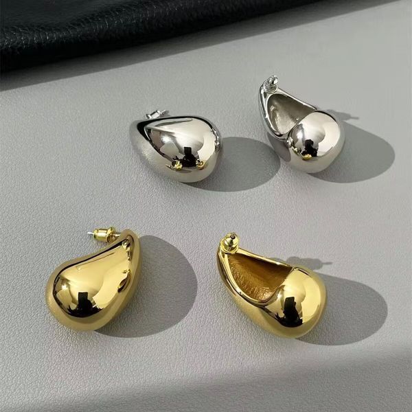 teardrop cirle simple earrings lightweight waterdrop 18k gold earrings chunky hoop earring for woman jewelry 2 color, Golden;silver
teardrop cirle simple earrings lightweight waterdrop 18k gold earrings chunky hoop earring for woman jewelry 2 color, Golden;silver