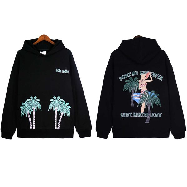 rhude men's club coconut tree print hoodie beauty print hoodie men's and women's beauty trend, Black
rhude men's club coconut tree print hoodie beauty print hoodie men's and women's beauty trend, Black