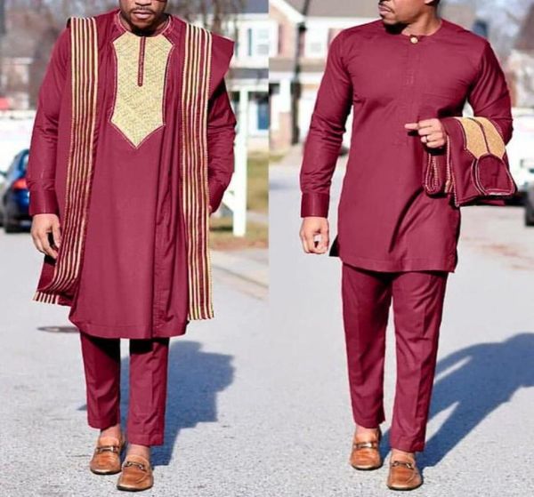 hd african agbada suit for men embroidered robes dashiki cover shirt pants 3 pcs set boubou africain homme musulman ensembles eth76623337, Red
hd african agbada suit for men embroidered robes dashiki cover shirt pants 3 pcs set boubou africain homme musulman ensembles eth76623337, Red