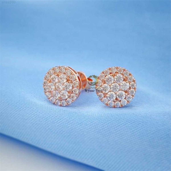 14k real solid rose gold 2.3g luxury earrings d/vvs moissanite diamond stud earrings, Golden
14k real solid rose gold 2.3g luxury earrings d/vvs moissanite diamond stud earrings, Golden