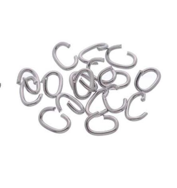 lasperal 100pcs stainless steel open ring oval spilt jump rings diy jewelry findings accessories diy hand made craft making7122762, Silver
lasperal 100pcs stainless steel open ring oval spilt jump rings diy jewelry findings accessories diy hand made craft making7122762, Silver