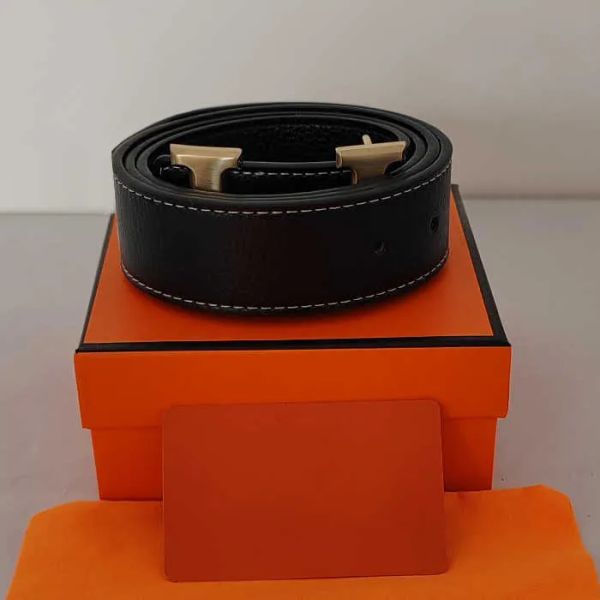 Fashion Men Designer Belt Luxury Gold Silver Big Buckle Belt Ceinture De Luxe Homme Man Business Letter Brand Belts with Box Packing, Black with gold buckle
Fashion Men Designer Belt Luxury Gold Silver Big Buckle Belt Ceinture De Luxe Homme Man Business Letter Brand Belts with Box Packing, Black with gold buckle