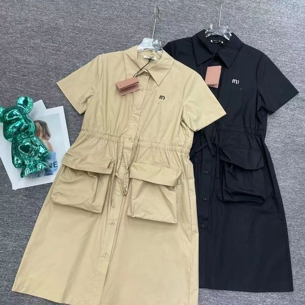 designer classic ladies letter solid color luxury polo academy style crewneck english dress casual loose fashion dress, Black;gray
designer classic ladies letter solid color luxury polo academy style crewneck english dress casual loose fashion dress, Black;gray
