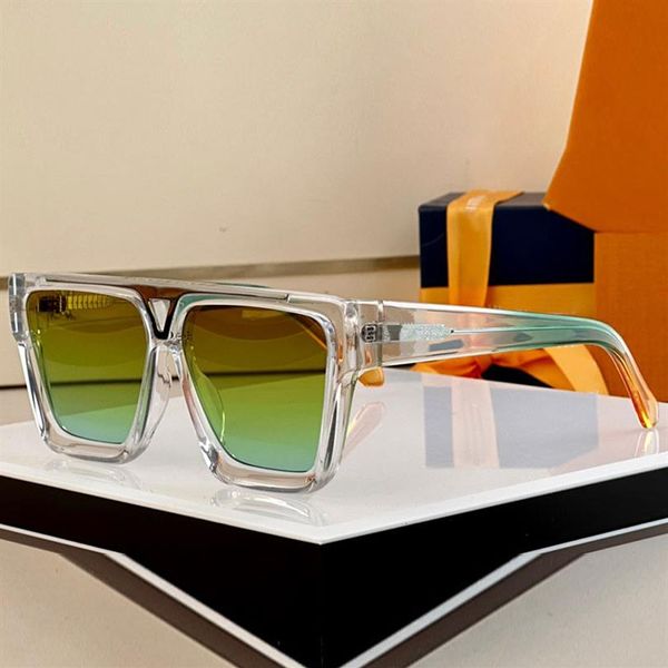 men luxury sunglasses z1811e fashion classic transparent frame dazzling color lens mens male designer sun glasses driving vacation255e, White;black 
men luxury sunglasses z1811e fashion classic transparent frame dazzling color lens mens male designer sun glasses driving vacation255e, White;black
